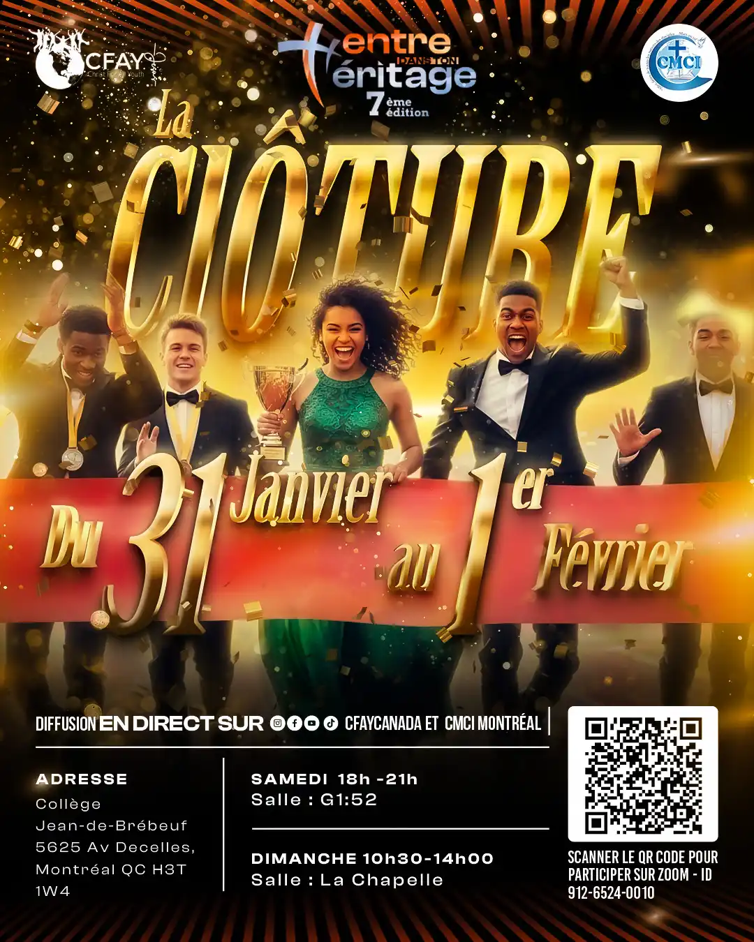 Affiche Cloture Edh7 1